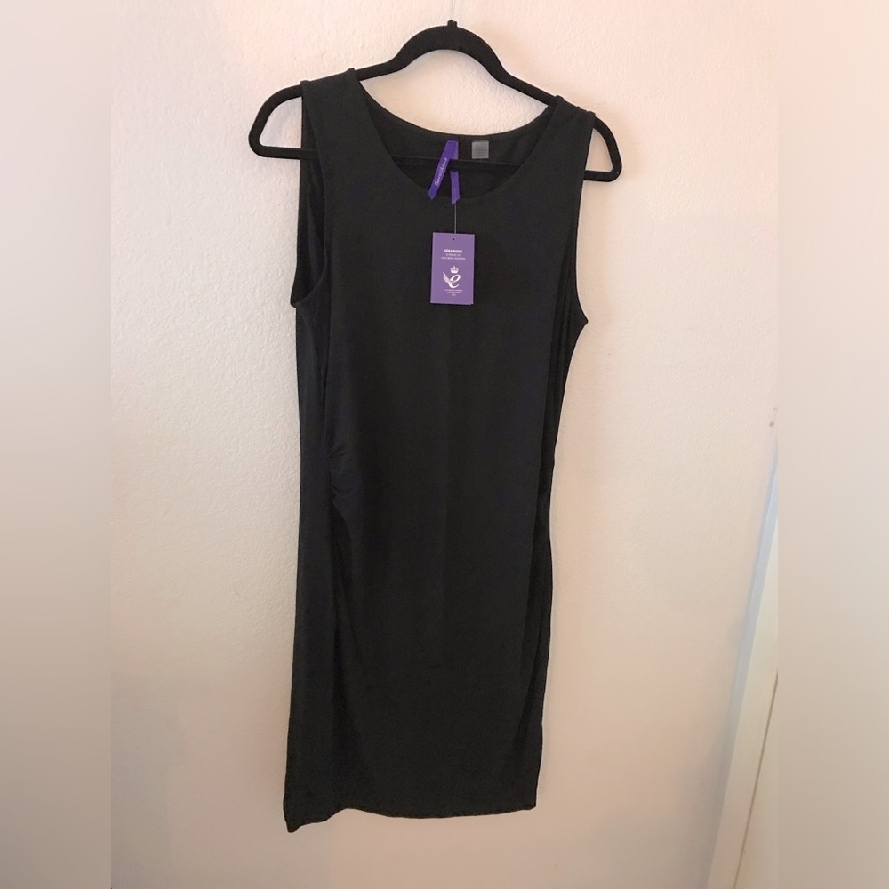 Seraphine Maternity Dress Black Size L